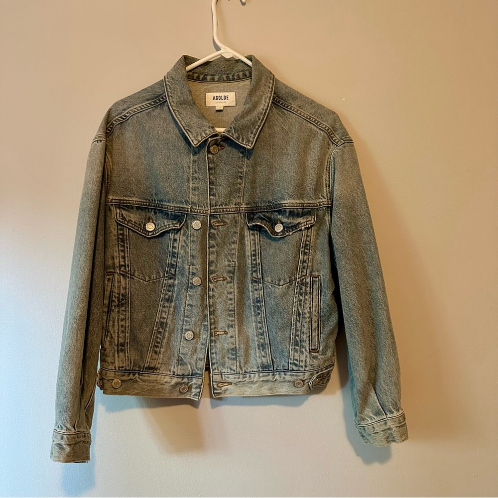 Agolde Light Blue Denim Jacket